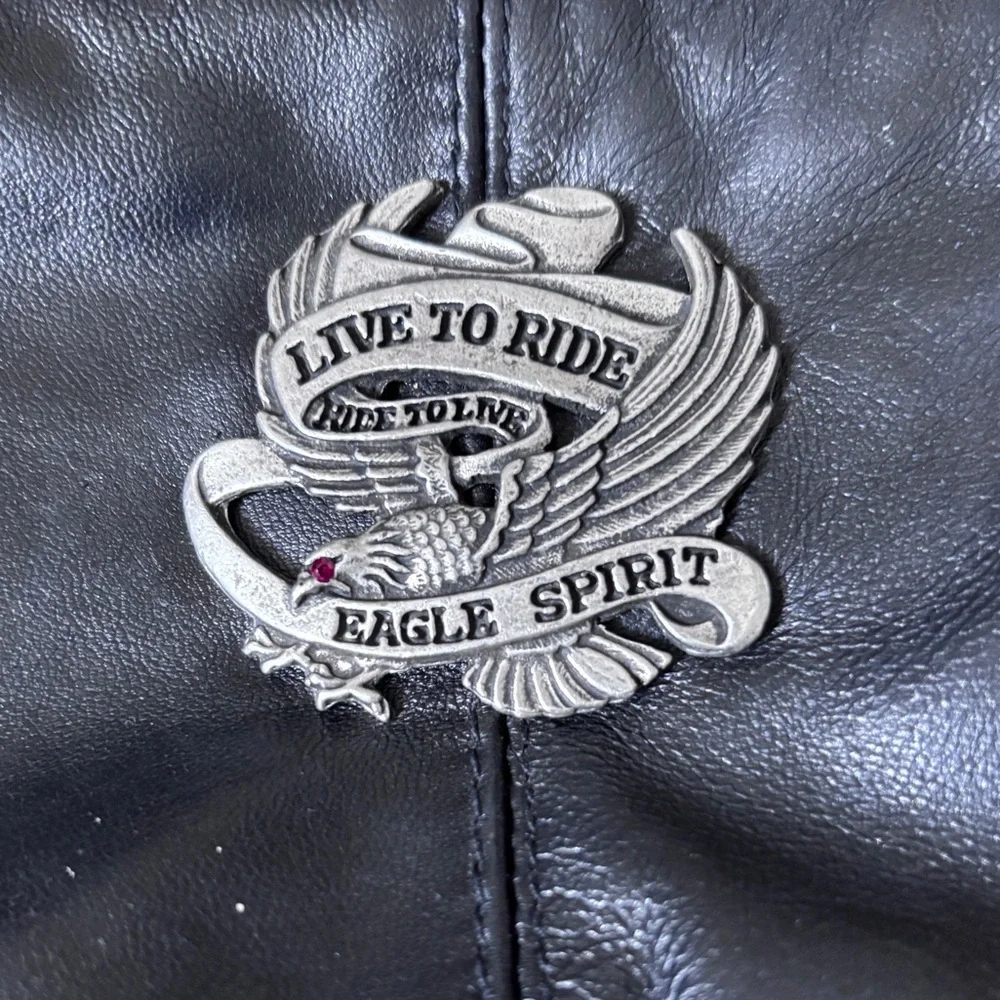 Vintage Eagle Spirit Studded Purse - Picture 4 of 9